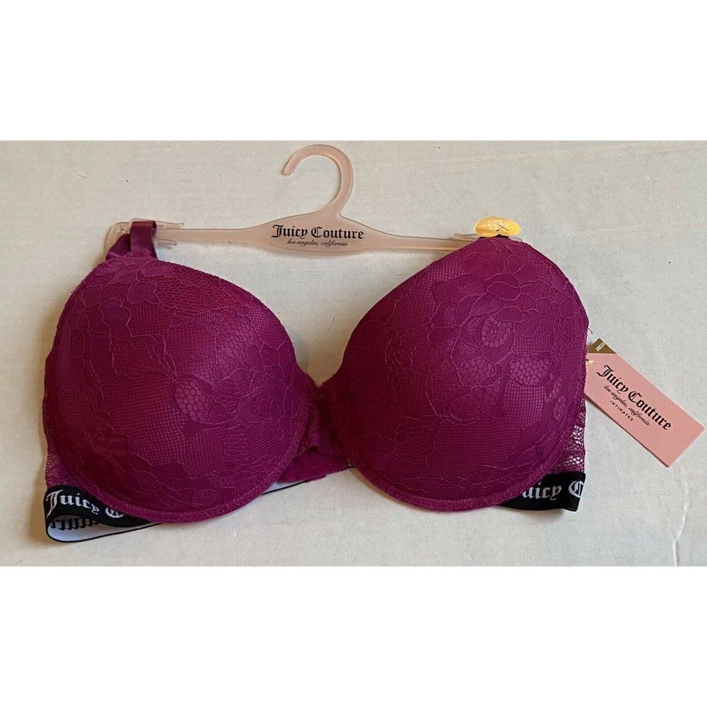 Juicy Couture Sexy T-Shirt Bra Berry Glam 38DD